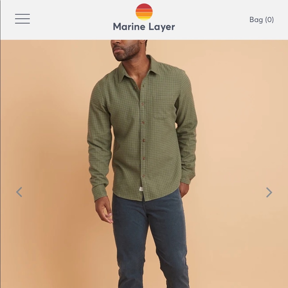 Marine Layer NAVY Lightweight Flannel